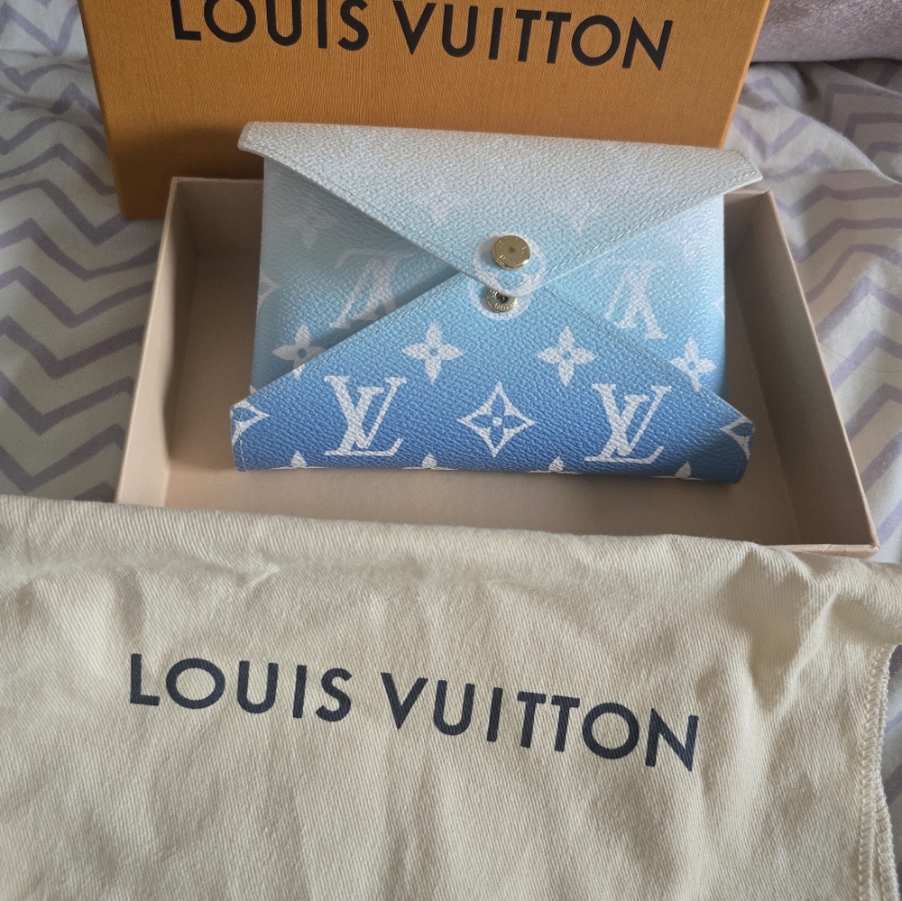 Louis Vuitton Blue Monogram Wallet